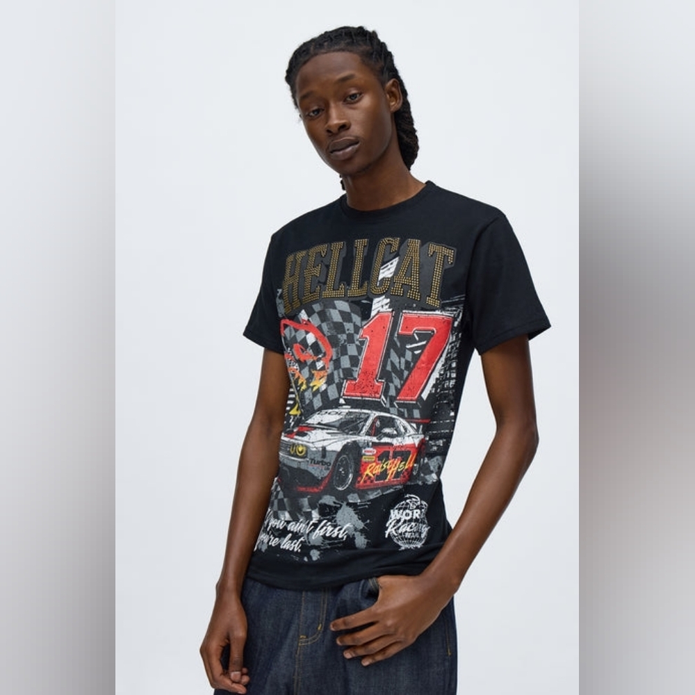 Reason Brand Dodge Hellcat World Racing Short Sleeve Tee